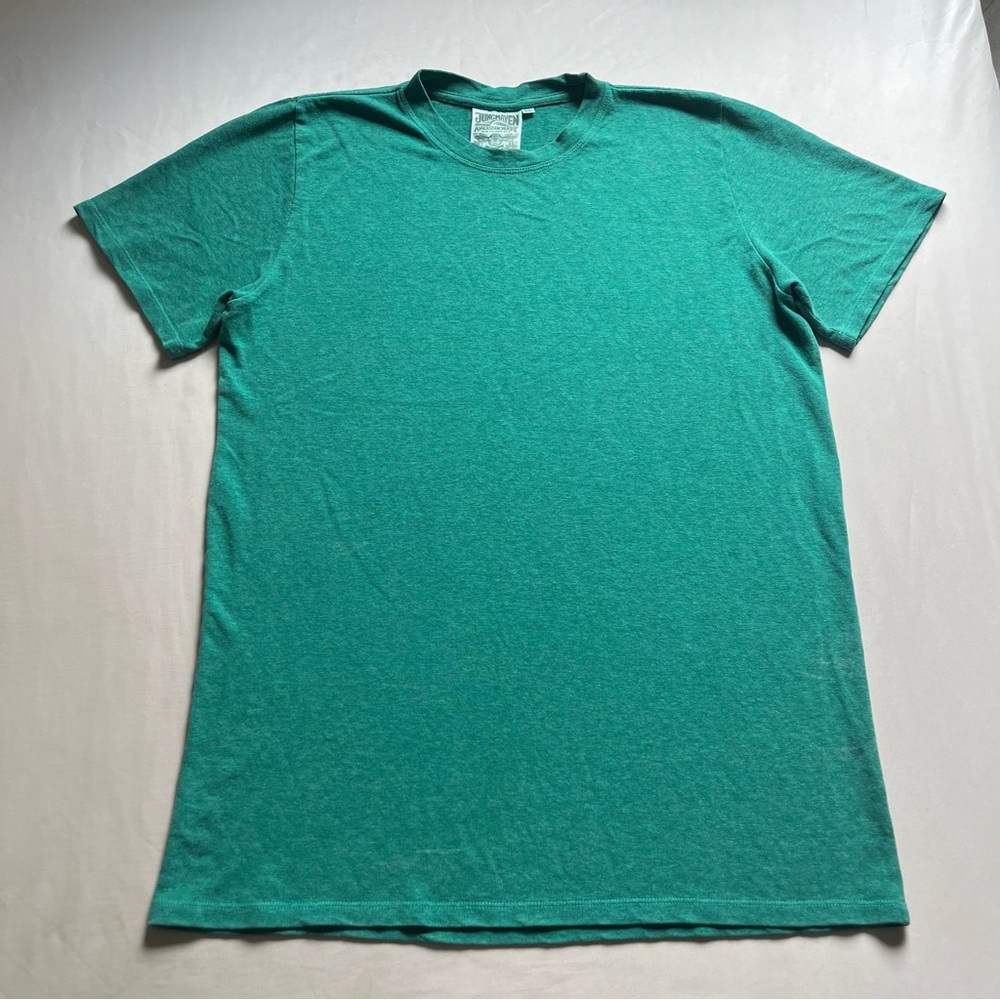 Jungmaven Teal Short Sleeve Men's Tee